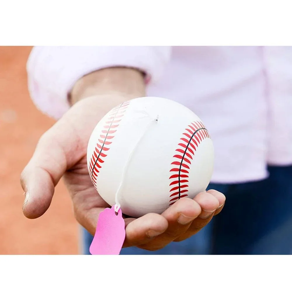 Two Gender Reveal Baseballs set